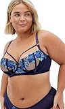 City Chic Damen Bra-Serena Demi Underwire BH, Electric, 90G
