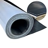 HSS® EPDM Dachbahn 'EasyStick' 20m² Dachfolie selbstklebend gewebeverstärkt, extrem Witterungsbeständig, KSK Dachbahn wasserdicht, (100cm Breite x 20m Länge)