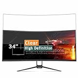 Vaxson 3 Stück Schutzfolie kompatibel mit Acer Nitro EDA343CUR V3bmippx EDA343CURV3bmippx 34' Monitor, Display folie folien （ nicht Panzer Schutz Glas folie SchutzGlas nicht PanzerGlas ）