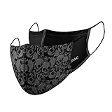P.A.C. Lightweight 2er-Pack Premium Community-Maske, Mund- & Nasenmaske, superdünne Alltagsmaske, OEKO-TEX 100