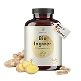 BIO Ingwer Kapseln, 1300 mg Tagesdosis hochdosiert,...
