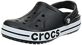 Crocs Unisex Adult Bayaband Clog, Black White, 42/43 EU