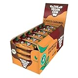THE VEGAN COW Schokoriegel - Choco Caramel - 24x40g - vegan, bio, glutenfrei - 100% natürliche Zutaten