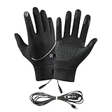 Heizung – USB-Mittel, Wärme, wasserdicht, Thermofutter, beheizt, Outdoor-Zubehör mit Touchscreen | für Winter-Skifahren Laufen Alpinic Radfahren Femm