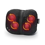 medisana CL 300 Shiatsu-Massagekissen mit Wärmefunktion, individuelle ergonomische Anpassung an den Rücken mit 4 Massageköpfen für Schultern, Rücken, Beine und Nacken