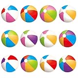 48 Stück Strandball-Ausschnitte, Sommer-Pinnwand-Dekorationen, bunte Strandball-Papierausschnitte, Poolbälle, Themenparty, Ausschnitte für Sommerparty, Zuhause, Büro, Schule, Klassenzimmer Dekor