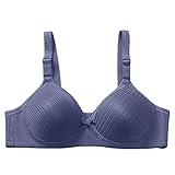 hebe BH Tops Damen BH ohne träger XXL Schwangerschafts- & still-BHS top mit BH integriert T-Rücken V-Ausschnitt Triangel Magnetisch BH 80c Push up BH schwarz Spitze brüste Tierdruck