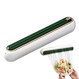 Lebensmittel-Papierspender – Tragbarer Folienschneider für Schüsseln | Magnetischer Spender für platzsparende Folie, für Lebensmittelverpackungen, Vorbereitung von Mahlzeiten