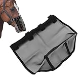 Fliegenschutzmasken für , atmungsaktiv, Netzstoff, atmungsaktiv, für Kontrolle, Komfort, großer mittlerer Schutz, Kühe, Bauernhof, Ausritt im Freien