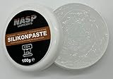 NASP Professional Silikonpaste Silikonfett Kaffeevollautomaten 100gr O-Ringe Armaturen Dichtungen transparent Schmierfett Kaffeemaschinen Gummipflege - Made in Germany