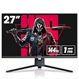 KOORUI 27 Zoll QHD Gaming Monitor 144 Hz, 1ms, DCI-P3 90%...