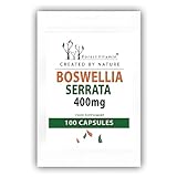 BOSWELLIA - Forest Vitamin - Boswellia Serrata 400mg - 100 Kapseln - Vorrat für ca. 3 Monate - Immunität - Gelenke, Knochen, Muskeln