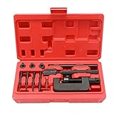 Pongnas Motorrad Fahrrad Kettenbrecher Link Splitter Werkzeug Set Universal Bikes Nieten Werkzeug Set mit Tragetasche für Motorrad Fahrrad Zubehör