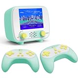 Handheld Game Console Zwei Spieler Spiele, Mini Arcade Maschine, Retro Handheld Konsole Mit 300 Klassischen Spielen, 2.8' LCD-Bildschirm, Und RCA AV Kabel auf TV-Ausgang, für Kinder Und Erwachsene