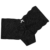 jieGorge Frauen Intimates Damen Mode Sexy Spitze Unterwäsche Damen Boxer Unterwäsche Unterhose BH und Höschen Sets, Schwarz , S