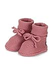 Sterntaler Baby-Mädchen Schleife Strick-Schuh, Rosa, 18 EU