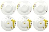 6 Stück Retsch Arzberg XL Pastateller Porzellan Ø 27cm Italienisches Design Spaghettiteller Suppenteller Salatteller
