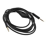 Operitacx Ersatz Headset Audio Kabel Kompatibel mit Logitech Gaming Kopfhörer Langlebiges Robustes Headphone Kabel mit Optimaler Einfache Handhabung für Klare Soundübertragung