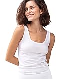 Mey Tagwäsche Serie Superfine Organic Damen Tops breiter Träger Weiss M(40)