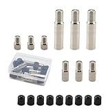 DIYCUT 9 Stück Messing-Ventilverlängerung Set (20mm,27mm,40mm) Rostfreie Autoventil-Adapter, Universal Ventilkappenverlängerung, für Fahrrad, Scooter, Motorrad, KFZ, Reifen, Winterrüstung