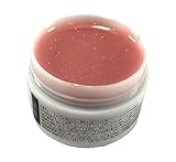 LED/UV Aufbau Gel Diamond Shimmer mit feinen Glitzerpartikeln 5 ml (milchig cover)