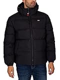 Tommy Jeans Herren Daunenjacke TJM Essential Winter, Schwarz...