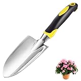 Blumenkelle, Gartenschaufel Hand, Blumenkelle Pflanzkelle, Blumenkelle Edelstahl, Pflanzschaufel Gardena, zum Pflanzen, Umpflanzen, Jäten, Bewegen und Einebnen von Erde