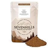 Sevenills Wholefoods Bio Reishi Pilz Pulver 200g | 100% Fruchtkörper | Ganoderma Lucidum | Triterpenoide, Polysaccharide und Peptidoglykane | Vegan, koscher