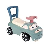 Smoby - Little Smoby Mein erstes Auto Rutscherfahrzeug - Kinderfahrzeug mit Staufach und Kippschutz, für drinnen und draußen, für Kinder ab 10 Monaten