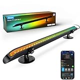 Govee LED Lightbar, 31 Zoll RGBIC TV Lichtleiste, TV Backlight for 55-70 Inches Fernseher, Light Bar für Weihnachts Dekoration, Funktioniert mit Alexa und Google Assistant, 1 Packung