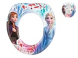 LULABI DISNEY FROZEN 2 - Kinder-Toilettensitz, Disney Ersatz-Töpfchensitz, ergonomischer Kindersitz mit Rückenlehne, rutschfest, anatomisch, leicht zu reinigen, 28 x 30 cm - Bunt