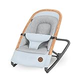 Maxi-Cosi Kori 2-in-1 Babywippe, hochwertige Babyschaukel nutzbar ab der Geburt bis max. 9 kg, natürliches, ergonomisches Schaukeln ohne Elektronik, einfach zusammenklappbar, Essential Grey (grau)