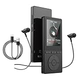 MP3 Player Bluetooth 5.0, 32GB MP3-Player, 2,4 Zoll Farbbildschirm,mp3 Player mit Kopfhörer,FM-Radio,Diktiergerät,HiFi-Sound,E-Book Reader,Fotoalbum,Ideal für Sport