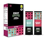 Zest Delites Beeren Fruchtriegel Snackbox, Einzeln Verpackte Süßigkeiten, Lavashak, Glutenfreie und Vegane Lebensmittel, Erdbeere, Brombeere, 25g Packung mit 10 Stück, Zuckerfreie Fruchtleder