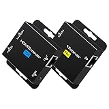 VPFET HDMI Extender 200ft RJ45 Ethernet über Cat5e Cat6 Kabel Übertragung HDMI Transmitter Repeater Unterstützt 1080p 3D HDCP EDID POC Eine Stromversorgung für die Arbeit mit