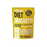 Diet-Food Shirataki Spaghetti - Low Carb Bio Konjac Nudeln | 200 Gramm Kalorienarmes Veganes Essen, Fettfrei, Sojafrei, Glutenfrei Schlankheits Nudeln, Glucomannan