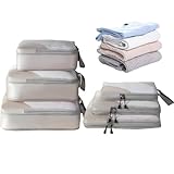 Kompressionsbeutel | Kompressionsbeutel für Gepäck, Organisation und Aufbewahrung für Bettdecke, Bettwäsche, Kleidung, Schuhe, Decken, Toilettenartikel, Reisen, Camping
