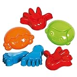 GOWI 558-58 Sandform Fritz im Netz, 6teilig, Sandkästen und Sandspielzeuge
