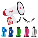 Pyle Megaphon mit Sirene, Signalhorn – Siren Megaphone –...