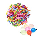 Wasserbomben-Set mit 1000 Farben, schnell füllende Wasserballons, gemischte Farbwasserbomben, Wasserballons, geeignet für Wasserspiele, Wasserpartys