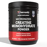 Mikronisiertes Kreatin-Monohydrat Pulver 300 g – Reines Kreatin für Frauen & Männer, +20% Stärke, Glutenfrei & GVO-frei, Hohe Aufnahme – 60 Portionen (2-Monatsvorrat)