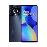 Tecno Mobile Spark 10 Pro Smartphone (Android, Dual SIM, 2460 x 1080 Pixel Display, 8GB RAM, 128GB Speicher, Octa-Core, 50MP Dual-Kamera) Starry Black