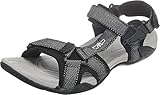 CMP Herren Hamal Riemchensandalen, Schwarz, 42 EU