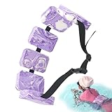 Schwimmgürtel – Wassergürtel für Pool-Übungen, Taillen-Schwimmsport, leichte Ausrüstung, Trainingshilfe, wasserdicht, verstellbar, für Schnorcheln, Kajakfahren, Pool,