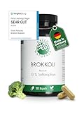 Brokkoli Extrakt | 170mg Sulforaphan | 1300mg Tagesdosis | 180 Kapseln | 3 Monate Vorrat | vegan & ohne Zusätze | Herstellung & Laborprüfung in DE | Green Naturals®