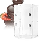 Schokoladenfondue-Brunnen-Abdeckung – 4–7 Ebenen für Partys und Hochzeiten, ideal für heißes Schokoladenfondue, langlebig und einfach zu bedienen