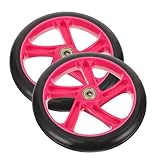 HONITANO Flexible Elastische Scooter Ersatzräder Langlebige PU Einfache Montage Vielseitig für Kick Scooter Roller und Geeignet