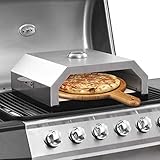 Haushaltsartikel, Pizzaofen mit Keramikstein für Gaskohlegrill, Anzugmöbel