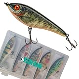 ELBFANG Jerkbait Set - Jerkbait hecht - Jerk Wobbler - Hecht Köder