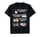 Ein Glühwein, swei Glühwein Wichtel Weihnachten Elfe lustig T-Shirt